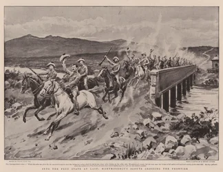 Endlich im Freistaat, Montmorencys Späher überqueren die Grenze